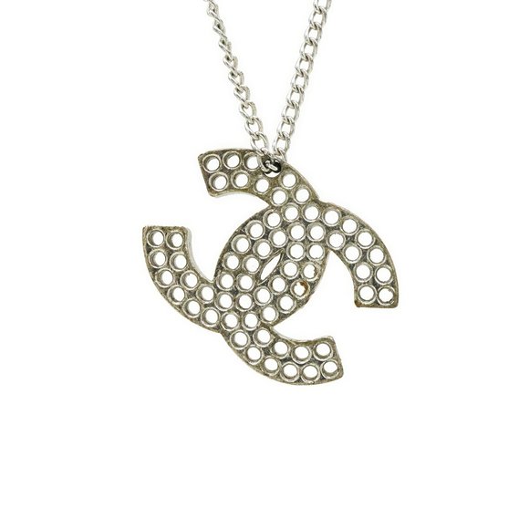 CHANEL Black Logo Necklace - Picture 1 of 7